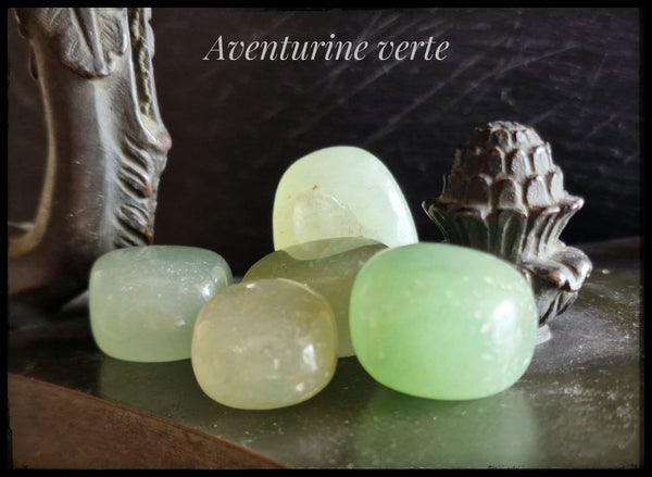 Aventurine Verte en pierre roulée